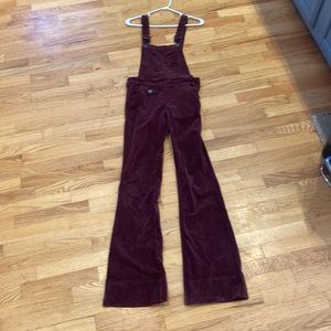 Dear John corduroy overalls